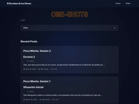 posts/oneshots screenshot