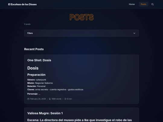 posts/page/1 screenshot