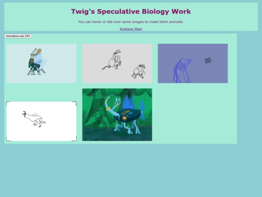 bestiary screenshot