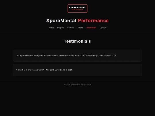 testimonials screenshot