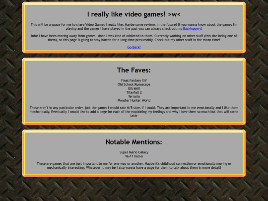 VideoGames/videogames screenshot