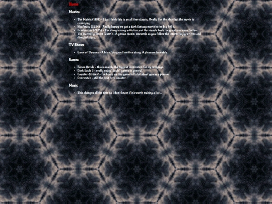 favorites screenshot