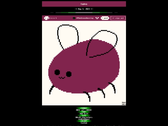 art/2023/EGGBUG screenshot