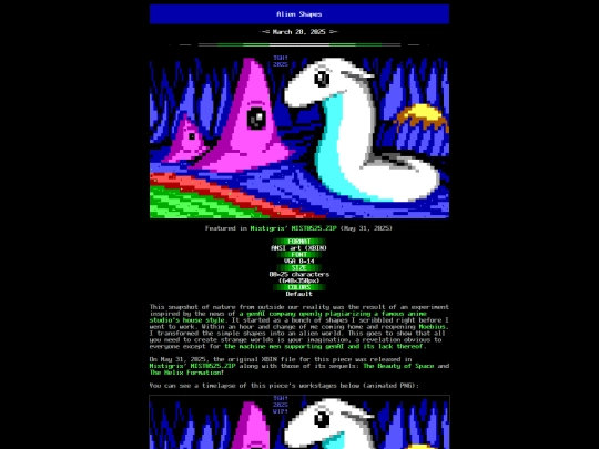 art/2025/ALIENSHAPES screenshot