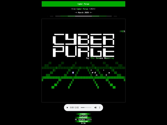 music/2020s/CYBERPRG screenshot