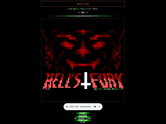 music/2020s/HELLFURY screenshot