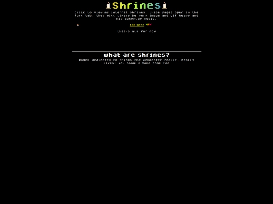shrines screenshot