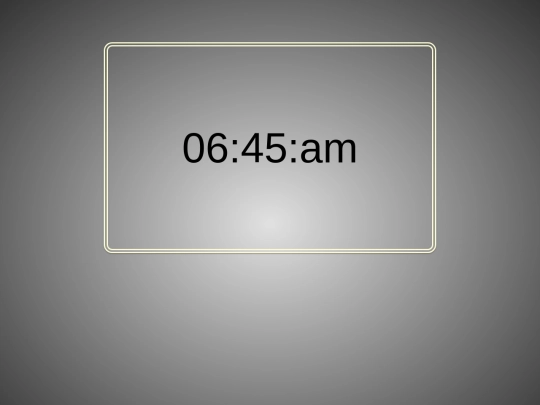 week13/clock screenshot