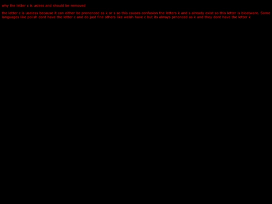 c screenshot