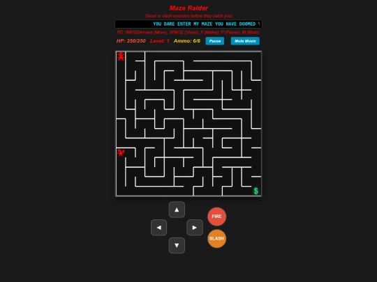 supermaze screenshot