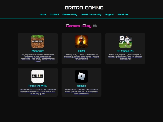 games screenshot