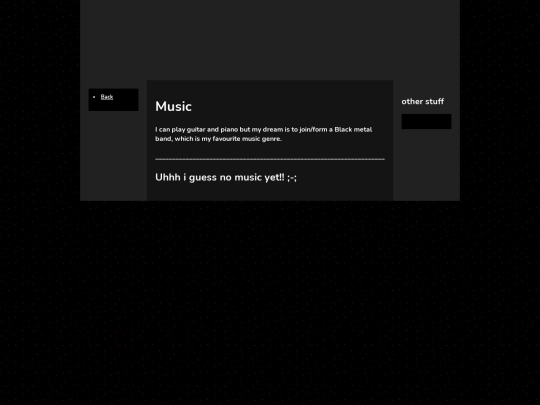 Music screenshot