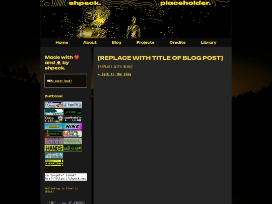 blog/empty screenshot