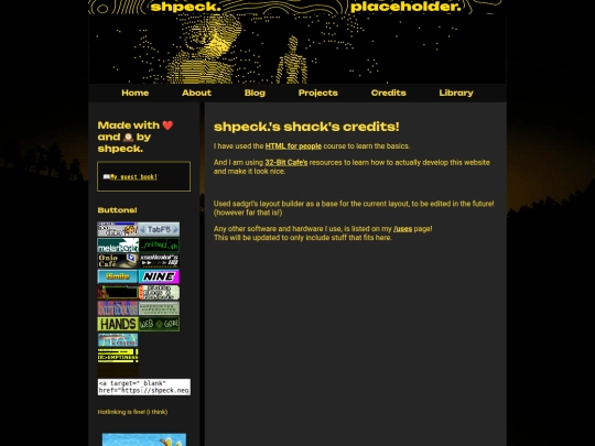 credit screenshot