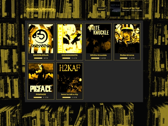 library screenshot