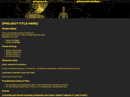 projects/empty screenshot