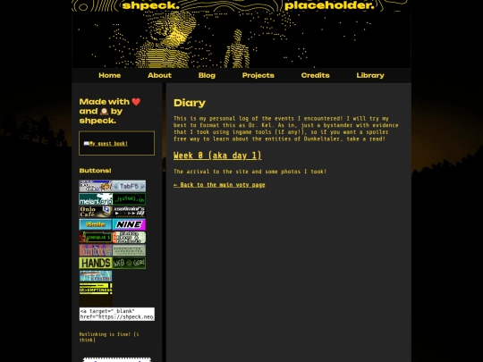 votv/diary screenshot