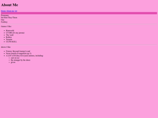 aboutmeext screenshot