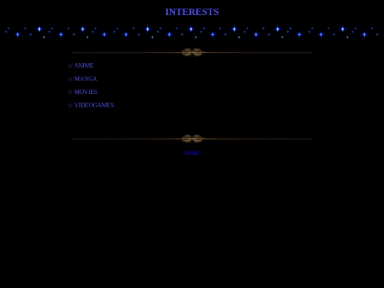 interests screenshot