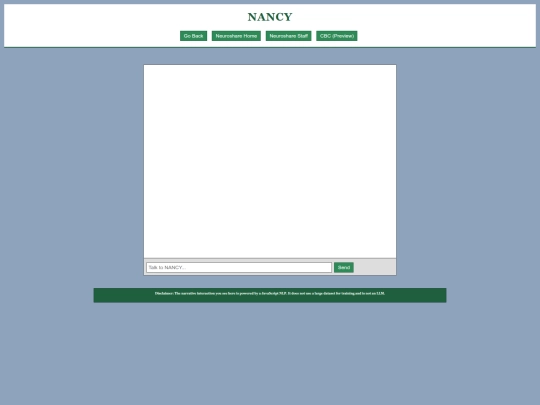 Neuroshare/NANCY screenshot