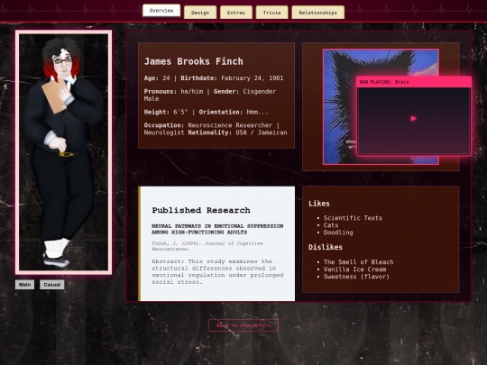 characters/james-finch screenshot