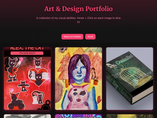portfolio/art screenshot