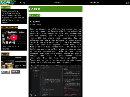 links screenshot