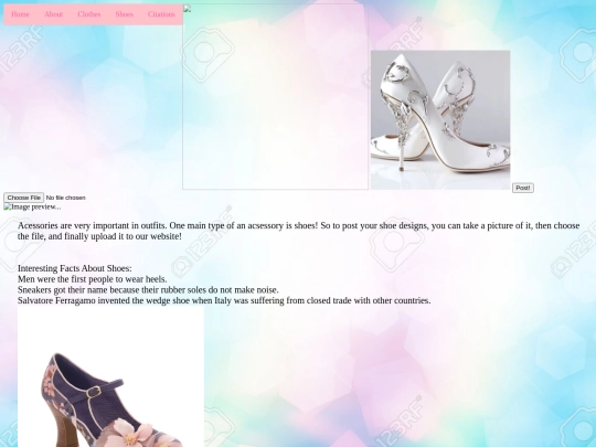 Shoes screenshot
