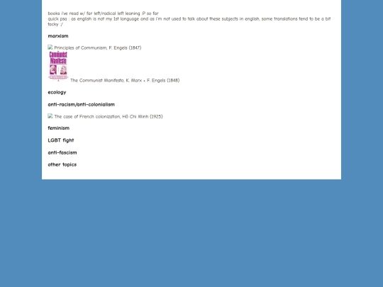 commie/books screenshot
