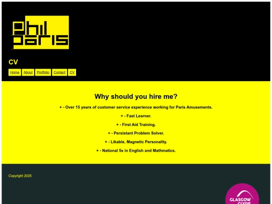 cv screenshot