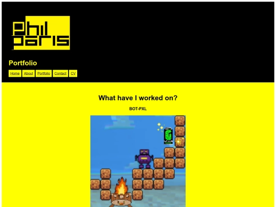 portfolio screenshot