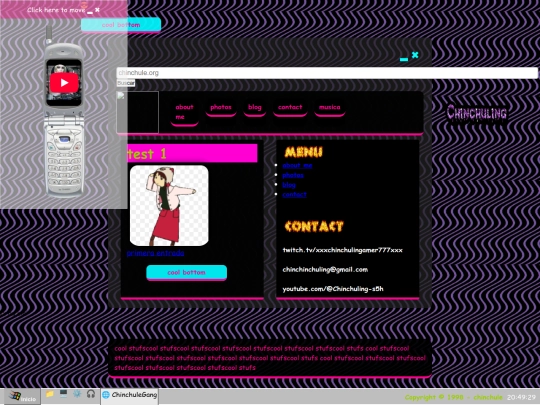 blog screenshot
