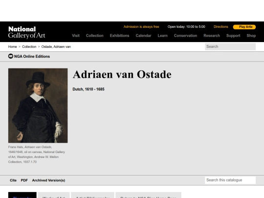 biographies/adriaenvanostade screenshot