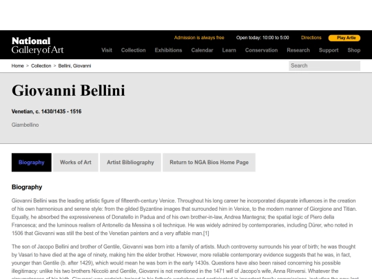biographies/giovannibellini screenshot