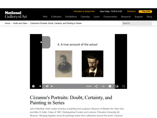 videos/lectures/cezanneportraits screenshot