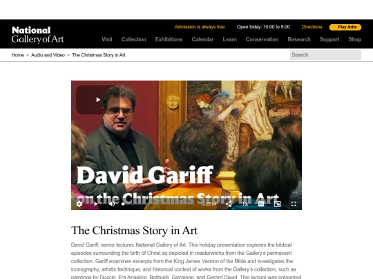 videos/lectures/thechristmasstory screenshot