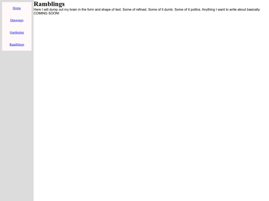 ramblings screenshot