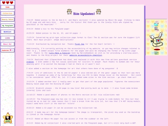 updates screenshot