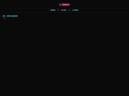 links screenshot
