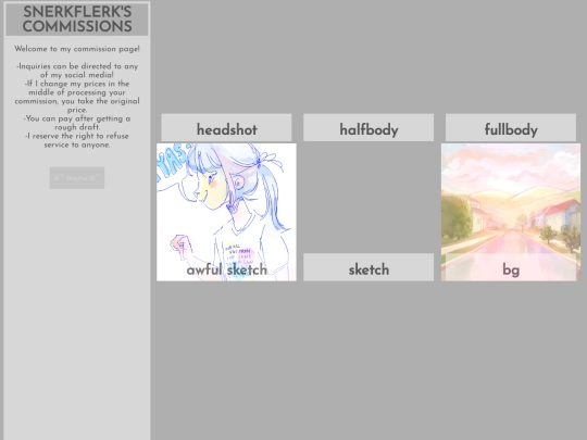 commissions screenshot