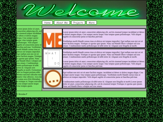 mysite screenshot