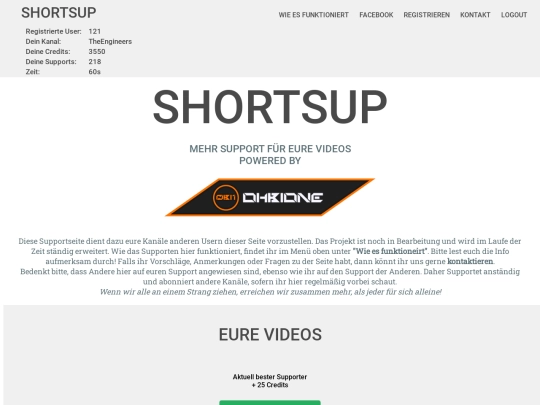 shortS screenshot