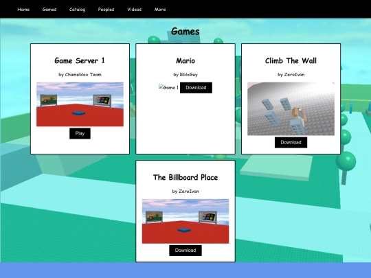 games screenshot