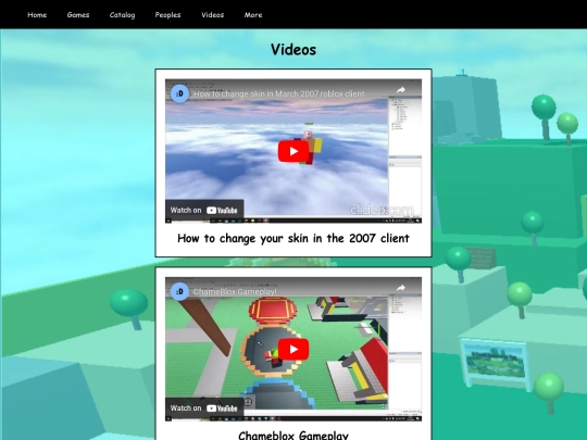 videos screenshot