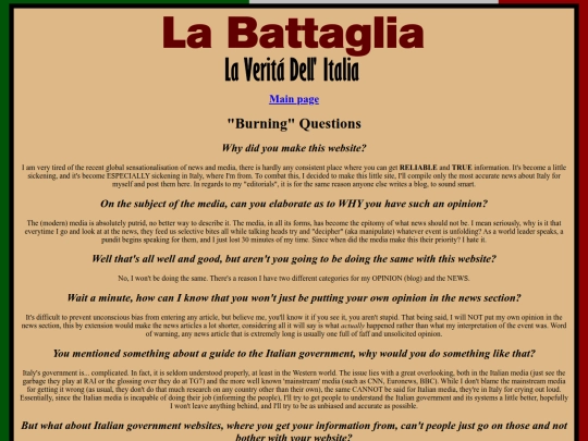 questions screenshot