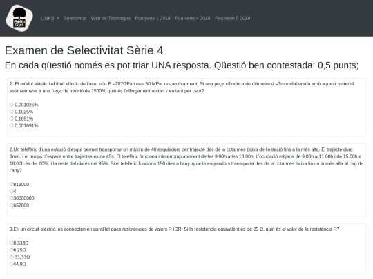 selectivitat/sèrie 4 screenshot