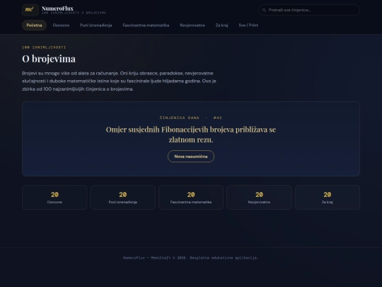 numeroflux screenshot