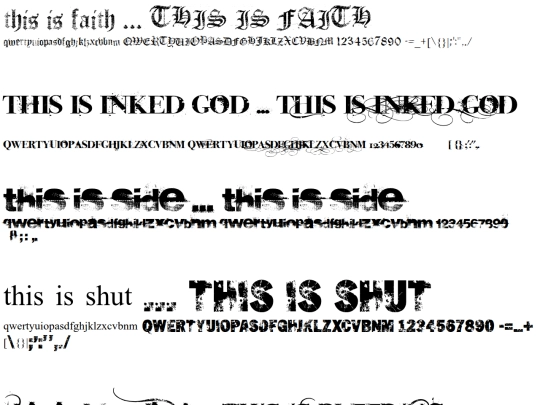 fontpreview screenshot