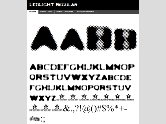 webfontkit-20260317-030915/ledlight-demo screenshot