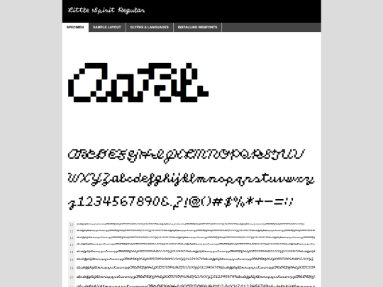 webfontkit-20260318-110327/littlespirit-demo screenshot